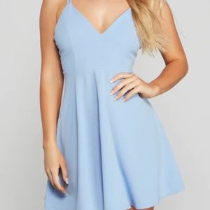 Windsor Crepe Skater Dress